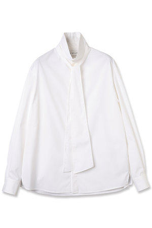 クルニ/CULLNIの【UNISEX】ハイカウントブロード ボウタイシャツ(110400/110403)