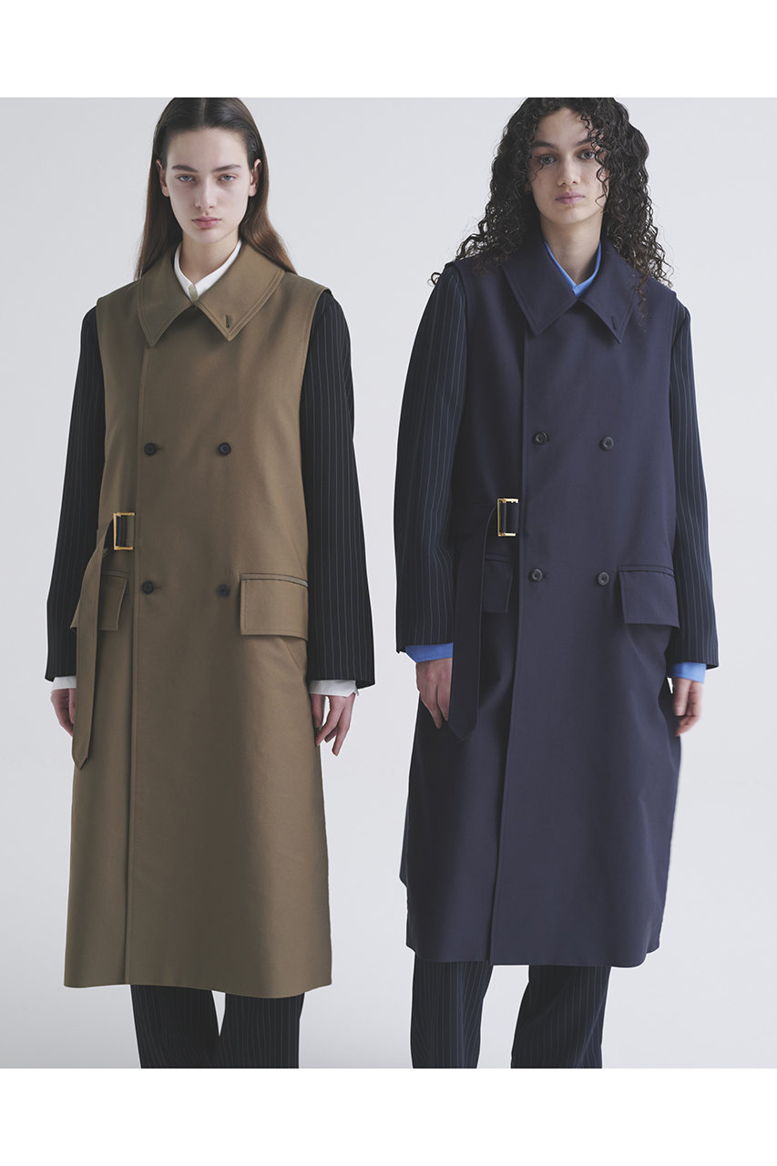 CULLNI(クルニ)｜【UNISEX】シャンブレーギャバジン タイロッケン