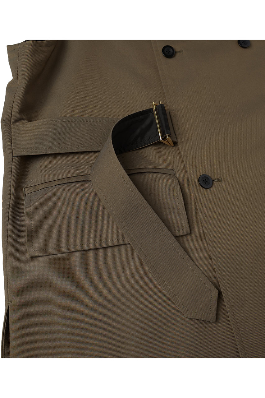 CULLNI(クルニ)｜【UNISEX】シャンブレーギャバジン タイロッケン