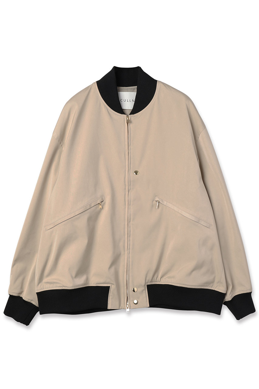 CULLNI(クルニ)｜【UNISEX】ダブルサテン MA-1/ベージュ の通販