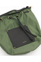 Leather Pocket ハイカウント タフタ バケットバッグ クルニ/CULLNI