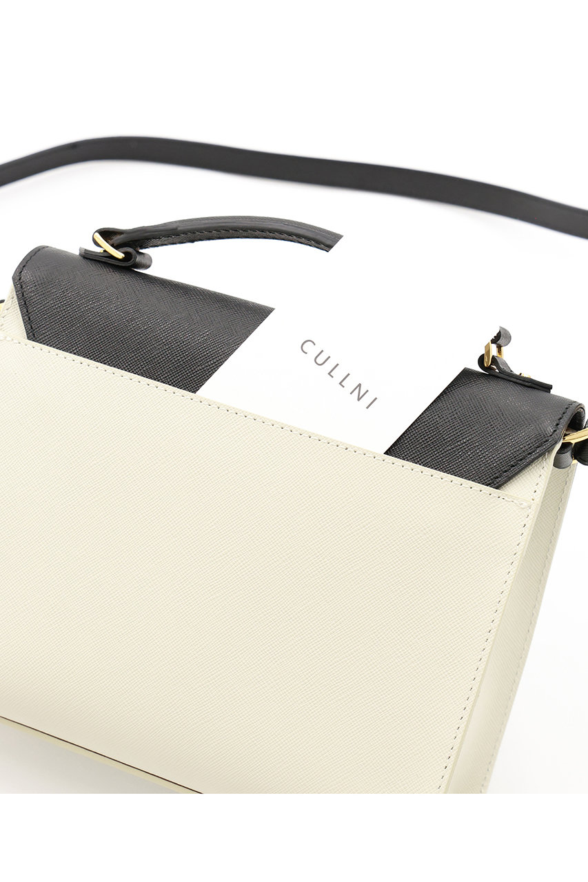 CULLNI(クルニ)｜Clasp lock Leather Pocket ハンドバッグ