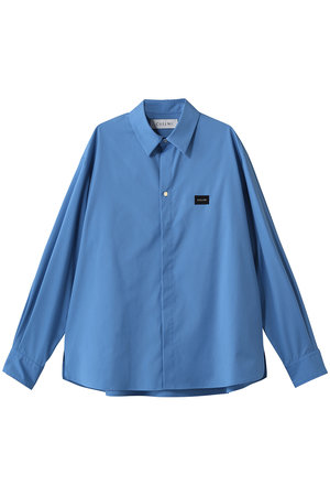 クルニ/CULLNIの【UNISEX】High Count Broadcloth エンブロイダリー パッチシャツ(110400/110403)