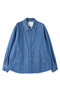 【UNISEX】Front Fly デニム ミニマムジャケット クルニ/CULLNI ブルー
