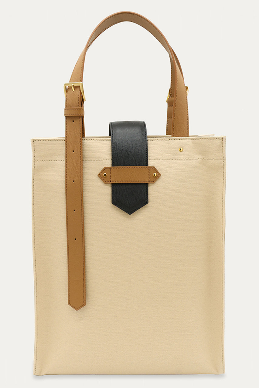 CULLNI(クルニ)｜Leather Flap アジャスタブル ベルト キャンバス