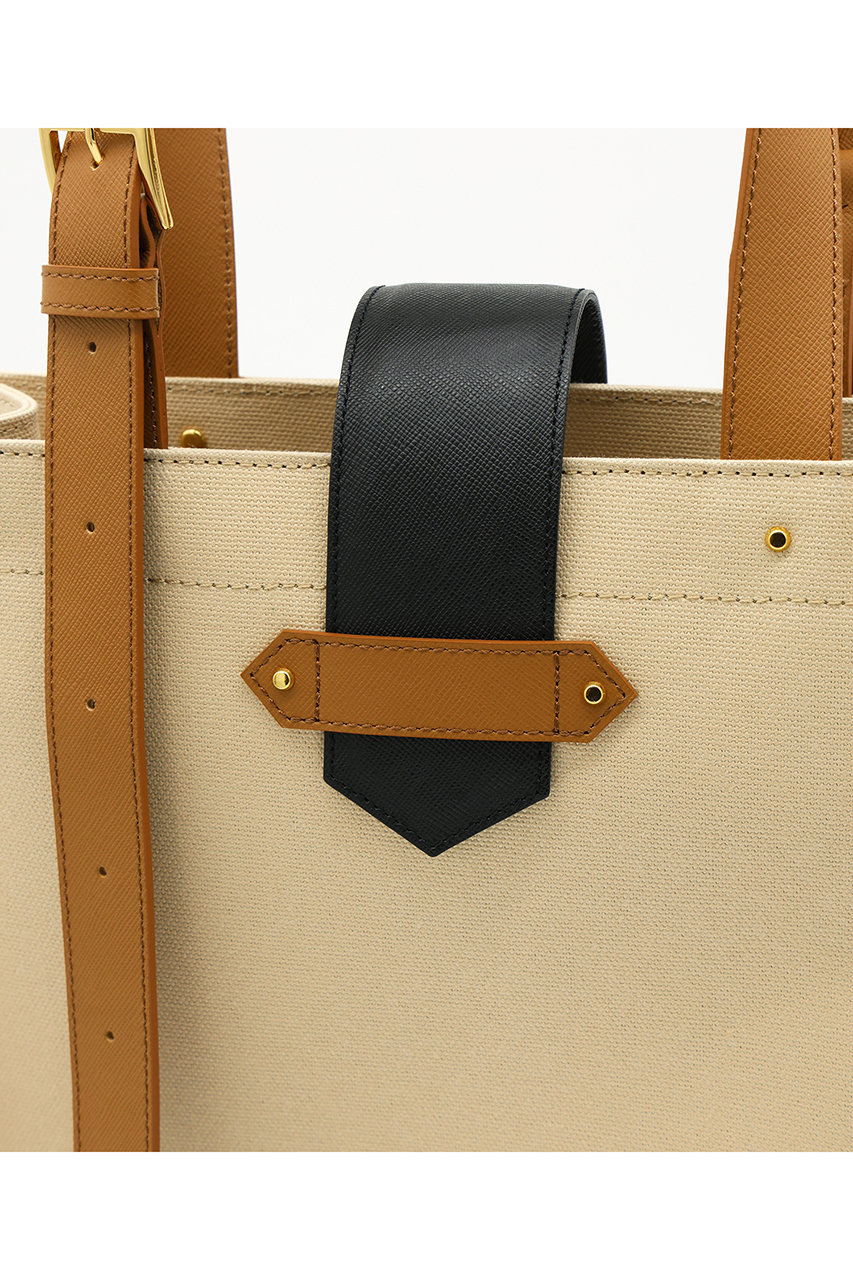 CULLNI(クルニ)｜Leather Flap アジャスタブル ベルト キャンバス