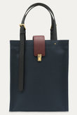 Leather Flap アジャスタブル ベルト キャンバス トートバッグ