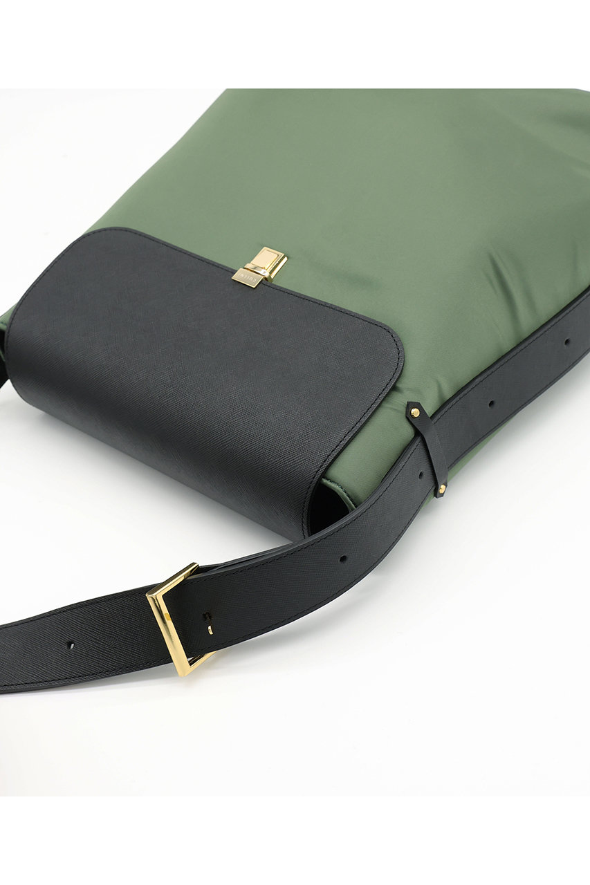 CULLNI(クルニ)｜Leather Flap ナイロン ツイル ショルダーバッグ 
