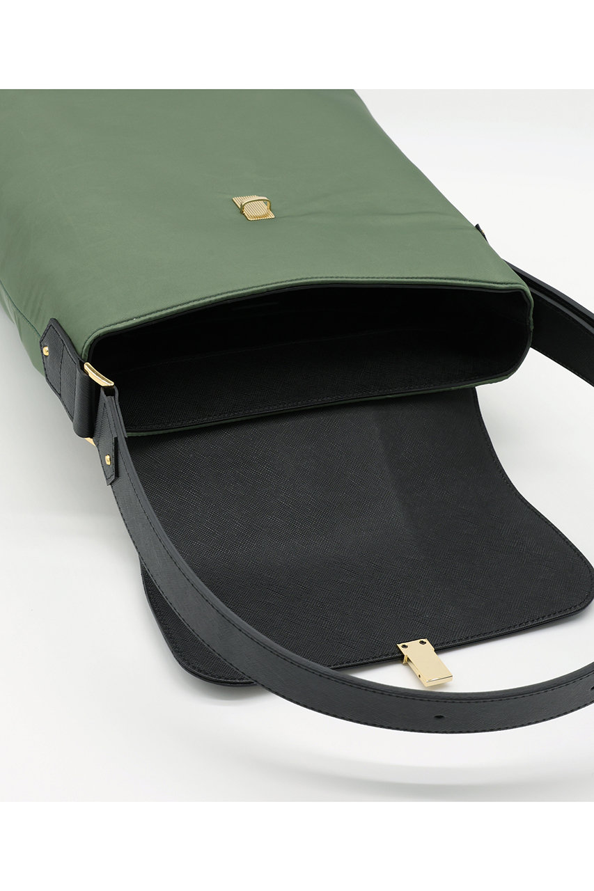 CULLNI(クルニ)｜Leather Flap ナイロン ツイル ショルダーバッグ 
