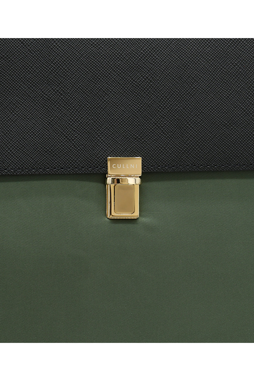 CULLNI(クルニ)｜Leather Flap ナイロン ツイル ショルダーバッグ 