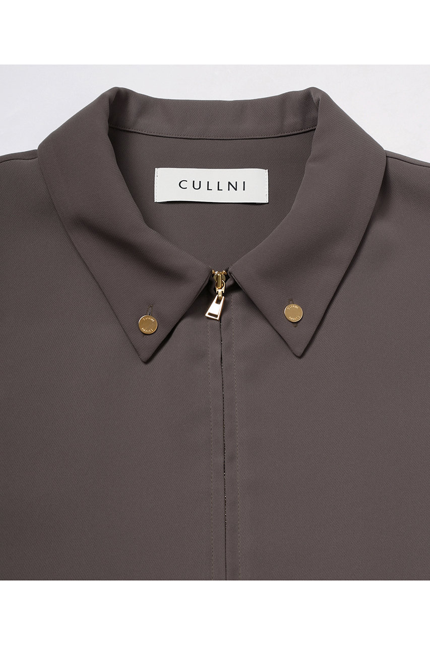 CULLNI(クルニ)｜【UNISEX】Dry Double Cloth ジップ アップ ショート