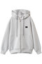 【UNISEX】CULLNI エンブロイダリー パッチジップアップフーディー クルニ/CULLNI アイスグレー