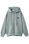 【UNISEX】CULLNI エンブロイダリー パッチジップアップフーディー クルニ/CULLNI グリーン