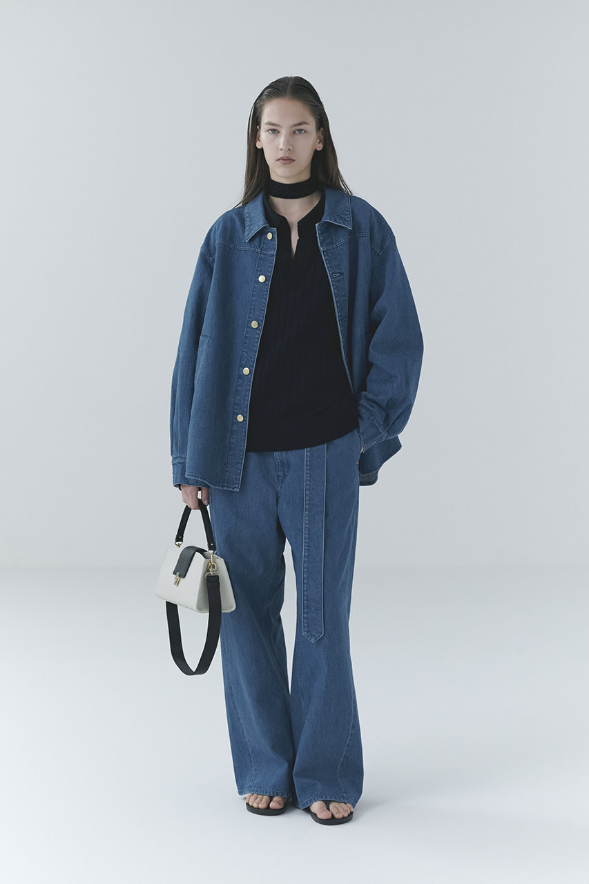 CULLNI(クルニ)|【UNISEX】Asymmetrical ポケット エキストラ ワイド CULLNI(クルニ)|【UNISEX】Asymmetrical ポケット エキストラ ワイド