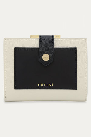 クルニ/CULLNIのLeather Combination ポケット クラスプ ウォレット(120700/120701)