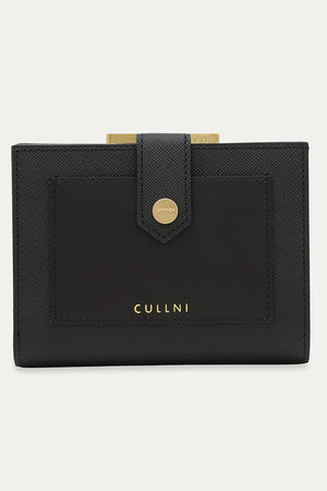 クルニ/CULLNIのLeather Combination ポケット クラスプ ウォレット(120700/120701)