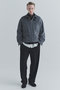【UNISEX】ストレッチファイバーコードピケドローストリングワイドパンツ クルニ/CULLNI