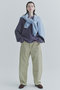 【UNISEX】オーガニックコットンワッフルミニマルヘンリーネックプルオーバー クルニ/CULLNI