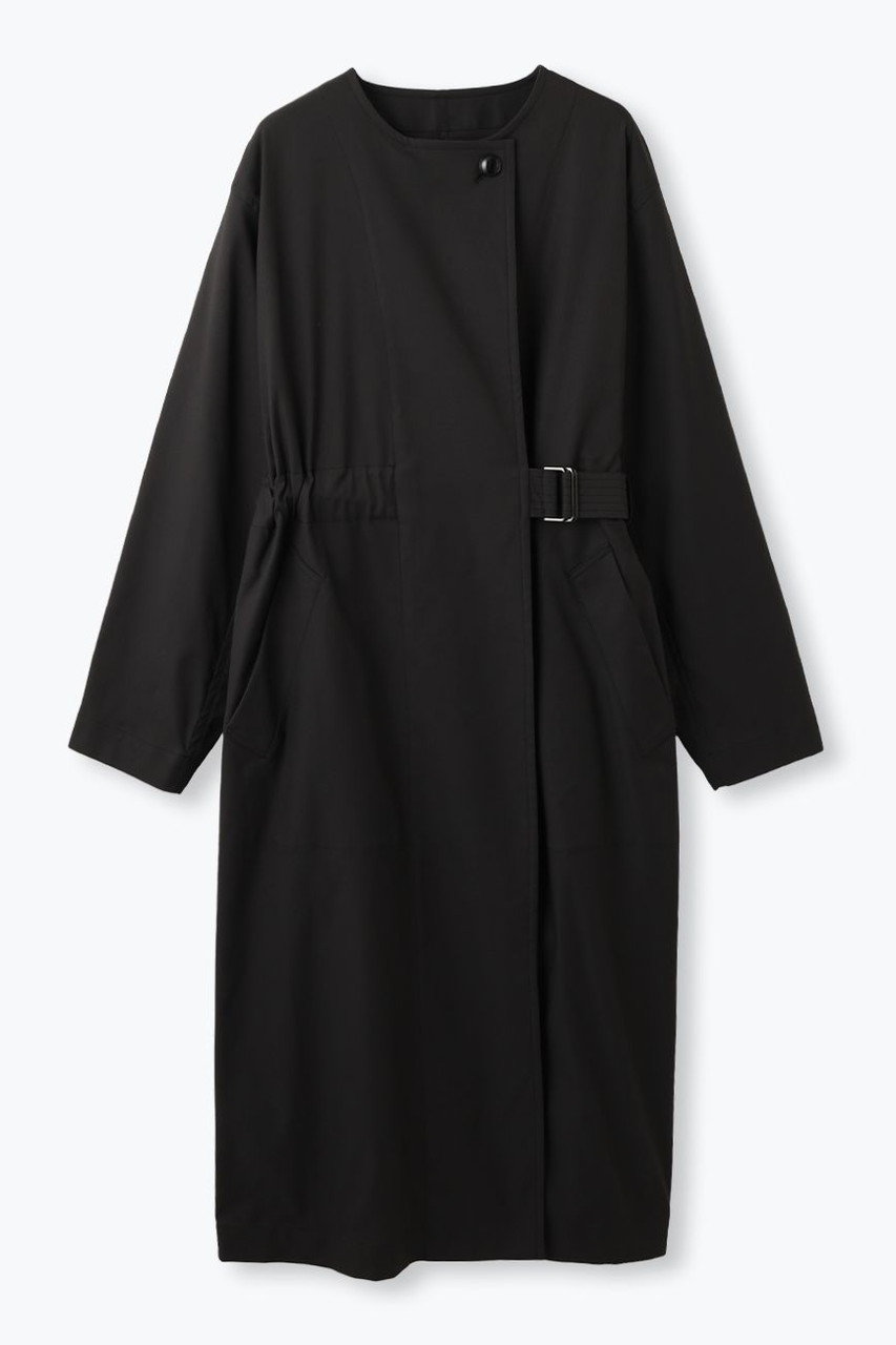 lelill ハイテクタイロッケンコート (ブラック, 38) レリル ELLE SHOP