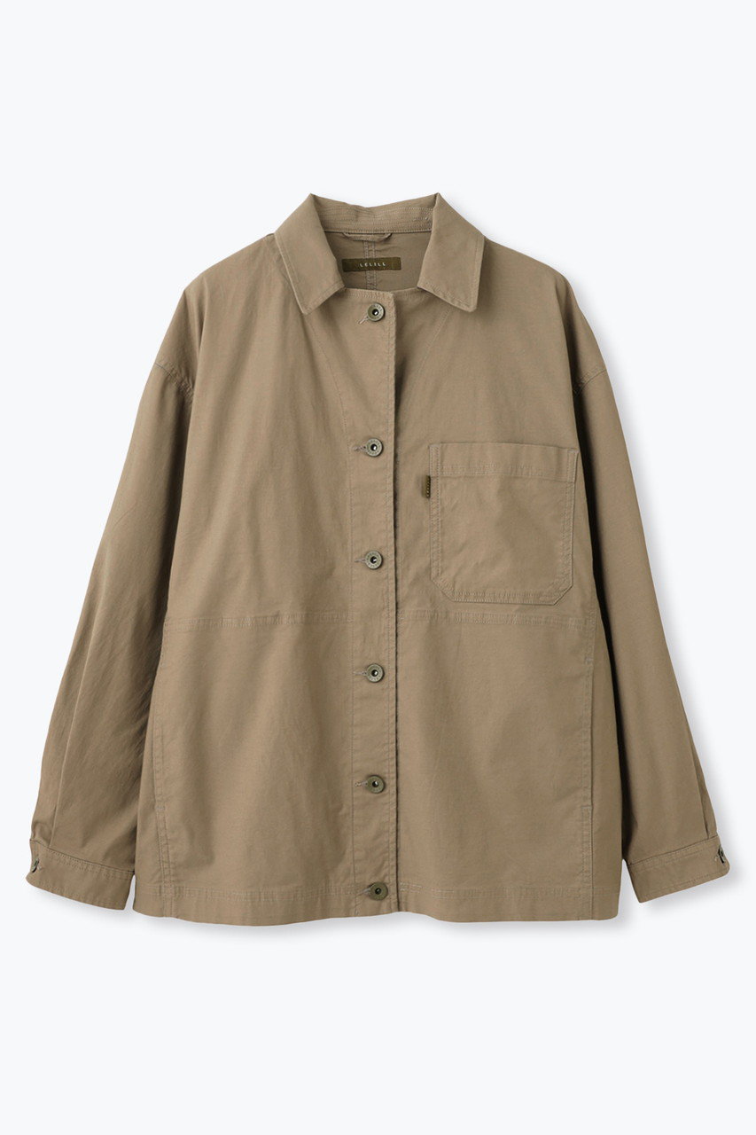 lelill ファティーグシャツ (ベージュ, 38) レリル ELLE SHOP