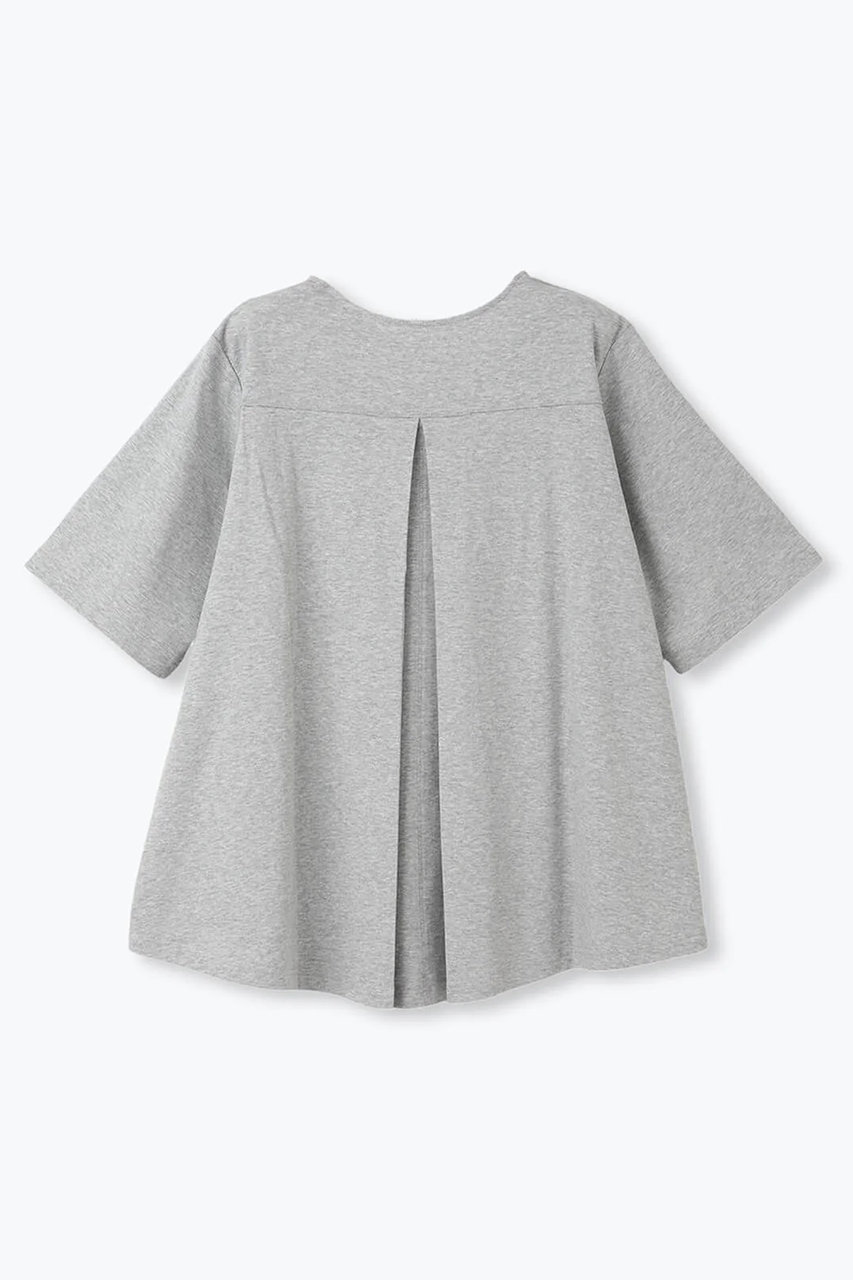 美品　lelill レリル　タックフレアーTシャツ　プルオーバー　黒　38 美品 lelill レリル タックフレアーTシャツ プルオーバー 黒 38