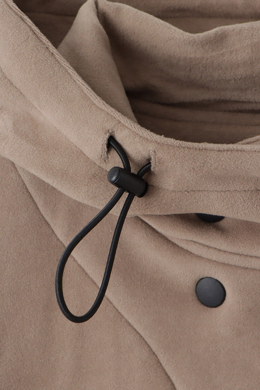 lelill(レリル)｜COZYフリース COAT/グレージュ の通販