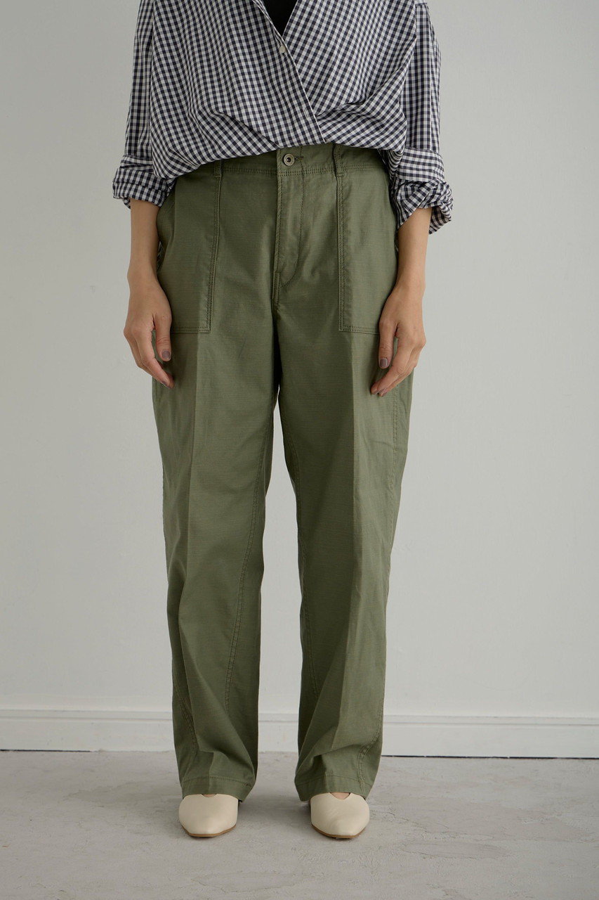 lelill(レリル)｜ワイドテーパードベイカーPT/タン/キャメル の通販