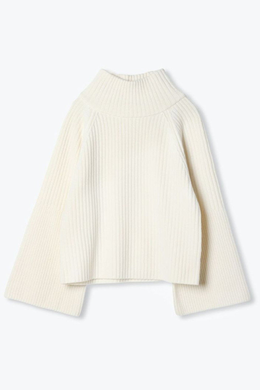 レリル/lelillのラムナイロンオフタートル(オフホワイト/52352512)