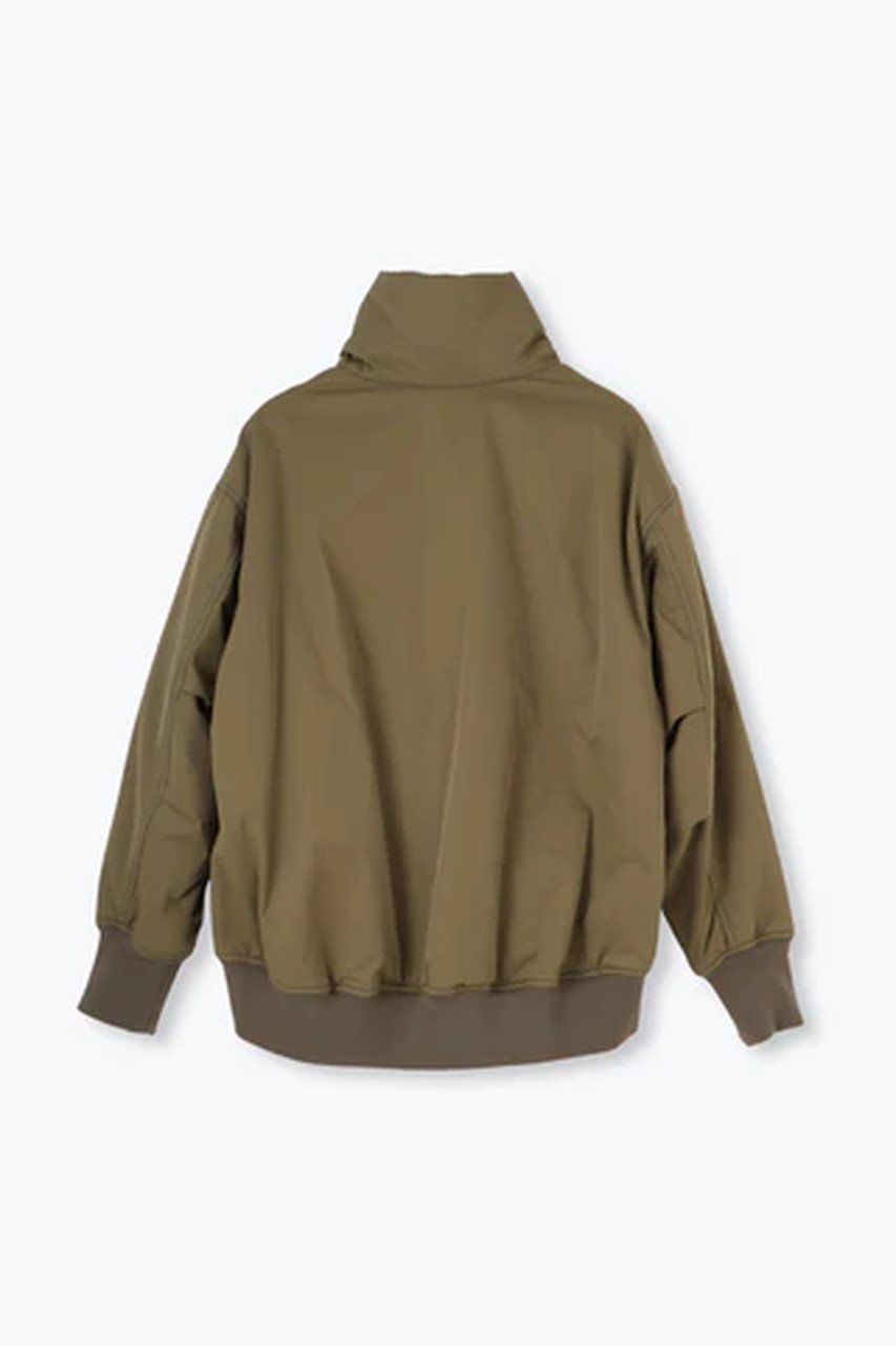 lelill(レリル)｜ハイネックフライトJK/ブラック の通販｜ELLESHOP