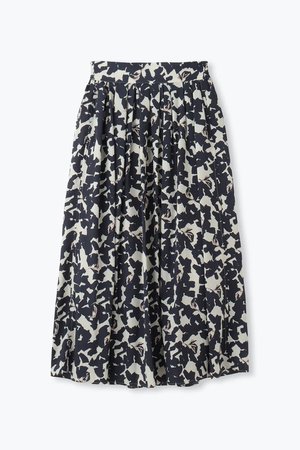 レリル/lelillのボタニカルデシンフレアーSK(110700/110702)