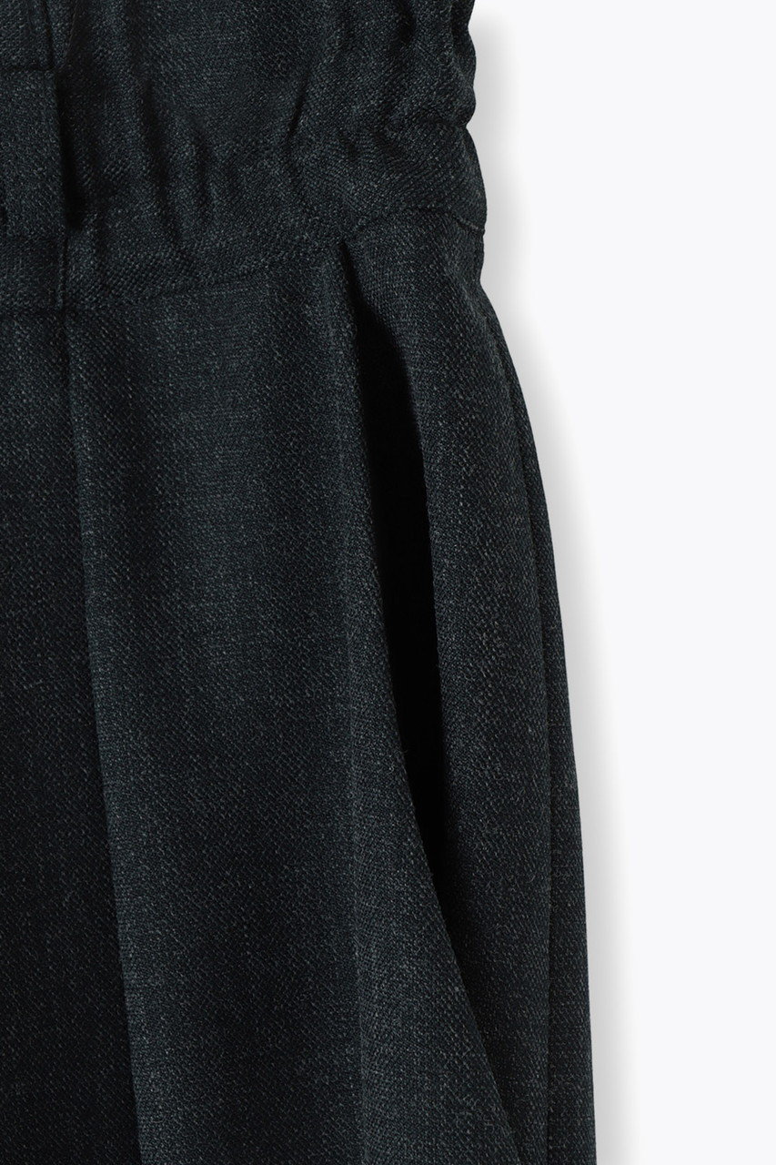 lelill(レリル)｜トロピカルワイドPT/グレー の通販｜ELLESHOP