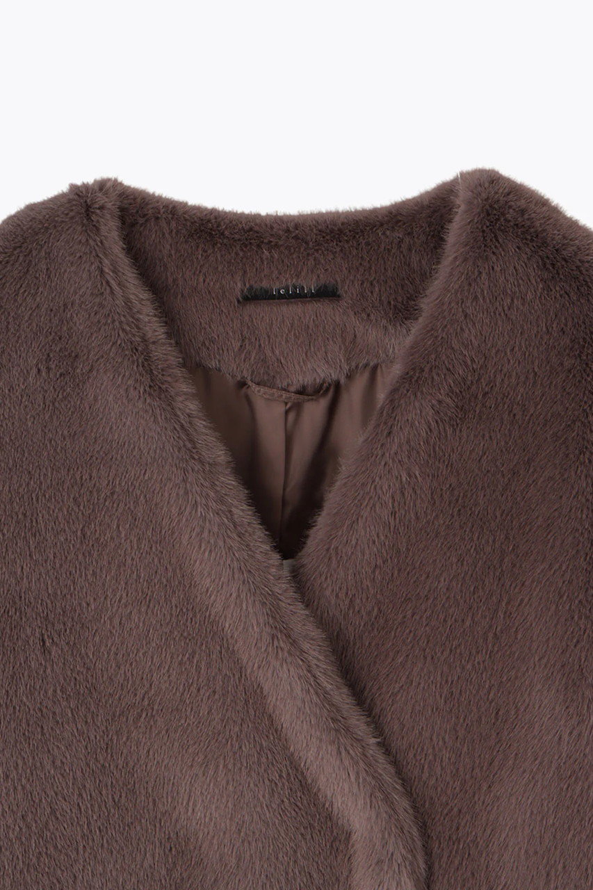 レッセ♡ファーカフスコート RUIRUE BOUTIQUE ダッフルコート コート ウール100