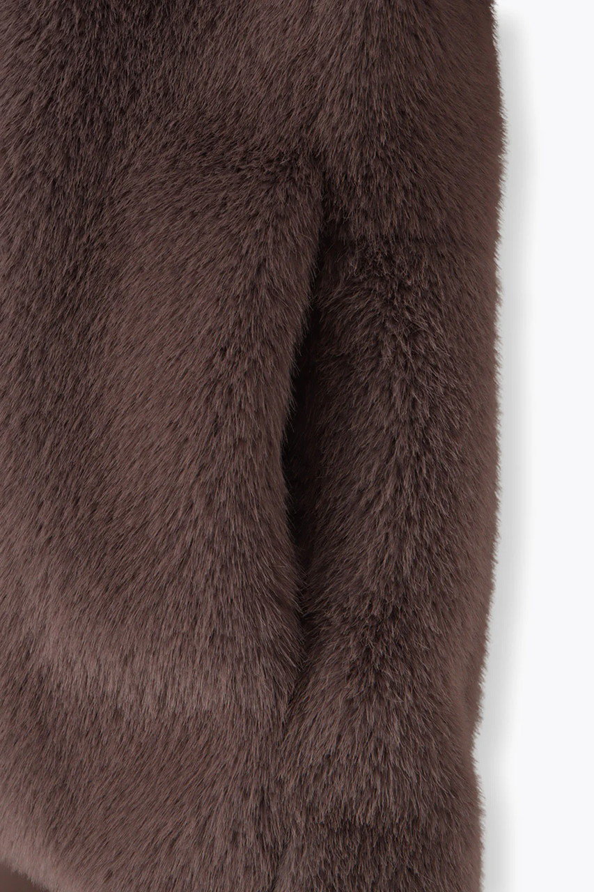 lelill(レリル)｜COZYファーJK/オフホワイト の通販｜ELLESHOP