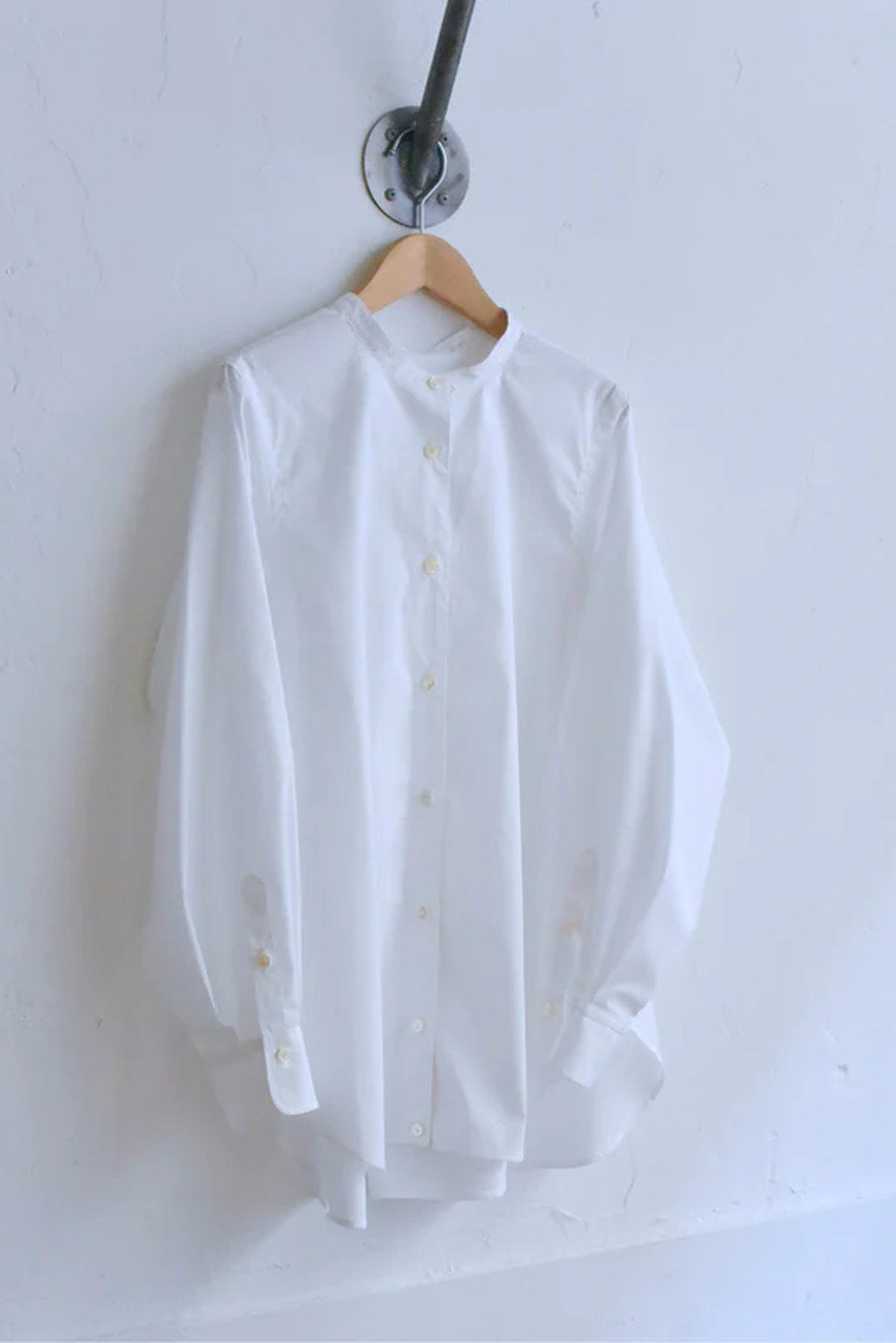 lelill(レリル)|ピマソロ フレアシャツ/オフホワイト の通販 lelill(レリル)|ピマソロ フレアシャツ/オフホワイト の通販