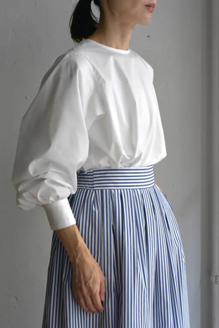 lelill(レリル)｜ピマソロ THE BASIC BLOUSE/オフホワイト の通販