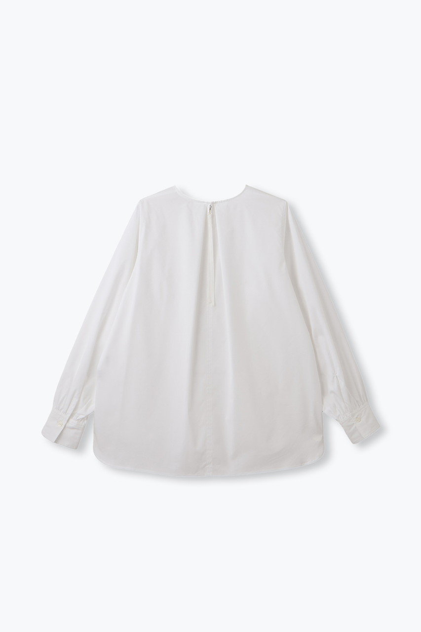 lelill(レリル)｜ピマソロ THE BASIC BLOUSE/オフホワイト の通販
