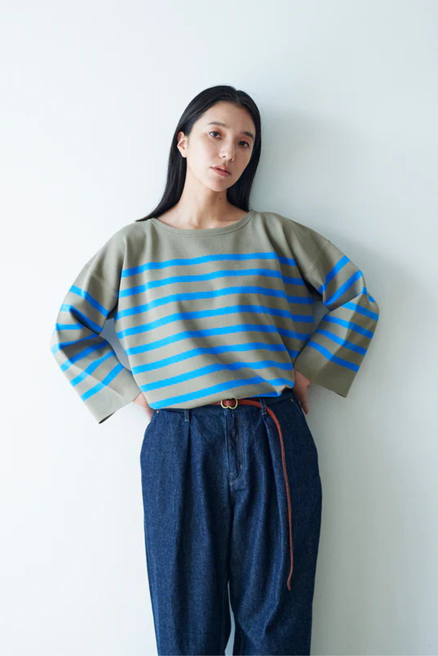 【 lelill 】 TROUSER DENIM lelill(レリル)｜TROUSER DENIM/インディゴ の通販｜ELLESHOP