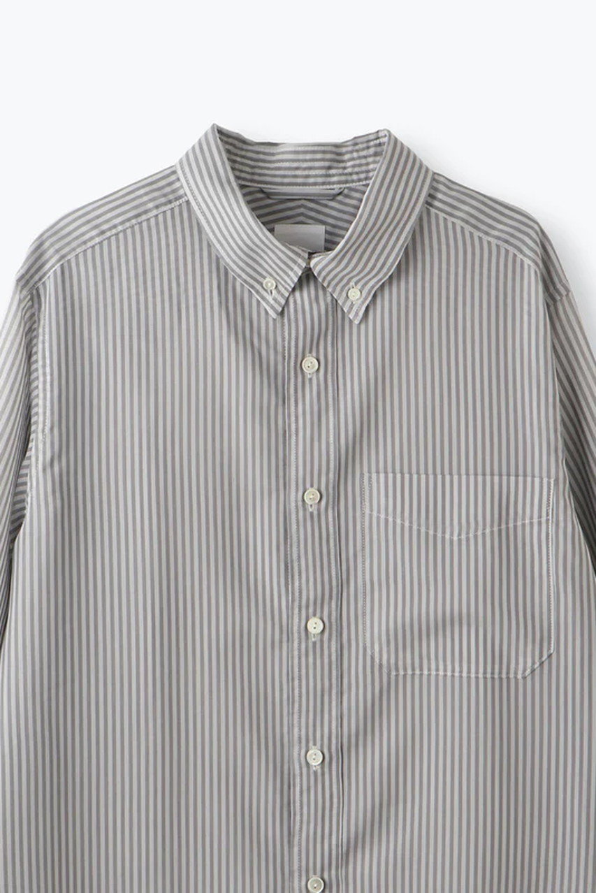 lelill(レリル)｜パターンシアーBDシャツ/サックス の通販｜ELLESHOP