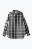 lelill(レリル)｜パターンシアーBDシャツ/サックス の通販｜ELLESHOP