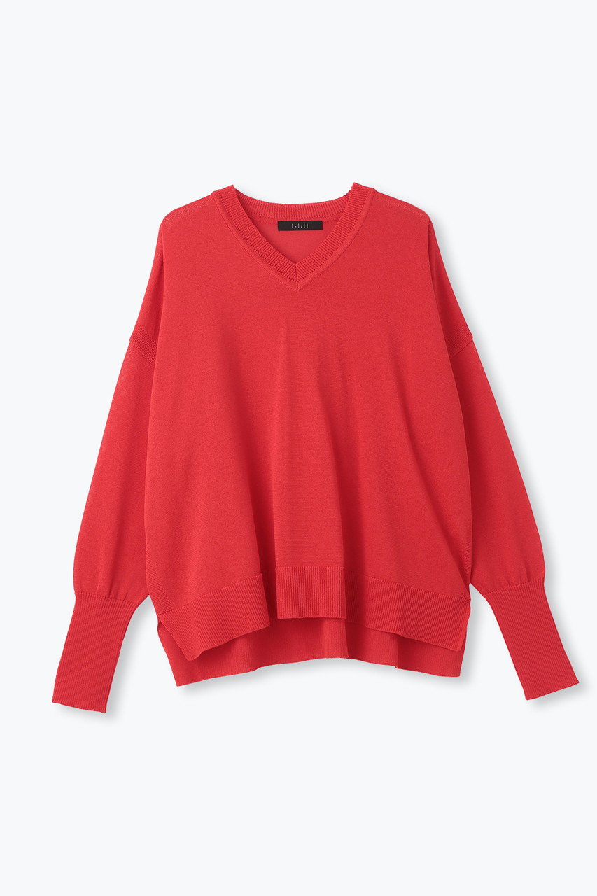 lelill 【日本製】ワイドV PO (レッド, 38) レリル ELLE SHOP lelill 【日本製】ワイドV PO (レッド, 38) レリル ELLE SHOP