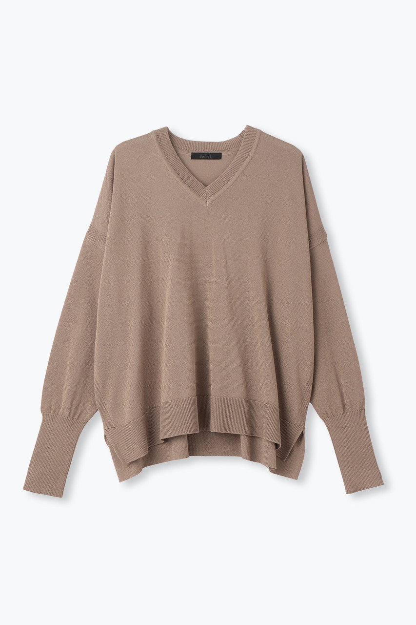 lelill 【日本製】ワイドV PO (ブラウン, 38) レリル ELLE SHOP lelill 【日本製】ワイドV PO (ブラウン, 38) レリル ELLE SHOP