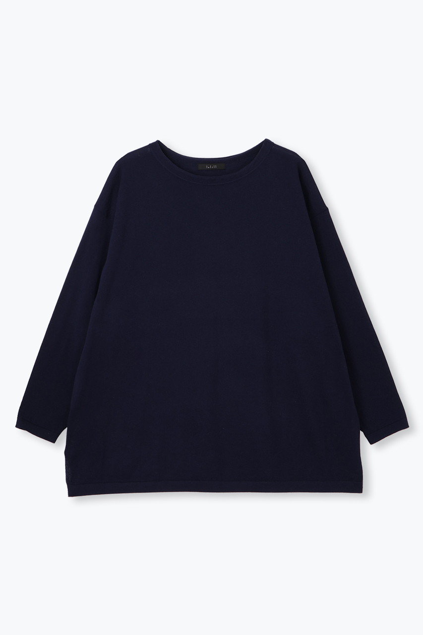 レリル/lelillのハイテクFLUFFY P/O（オーバーサイズ）(ネイビー/12512512)