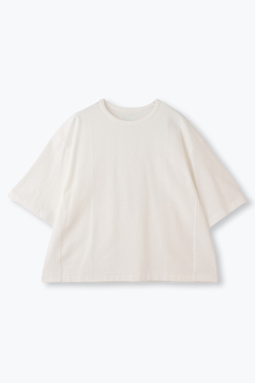 lelill THE BASIC WIDE T-SHIRT (オフホワイト, 38) レリル ELLE SHOP lelill THE BASIC WIDE T-SHIRT (オフホワイト, 38) レリル ELLE SHOP