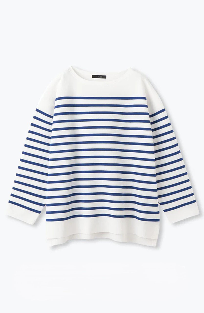 レリル/lelillのハイテクボートネックニット（レギュラーサイズ）(オフホワイト/12542212)