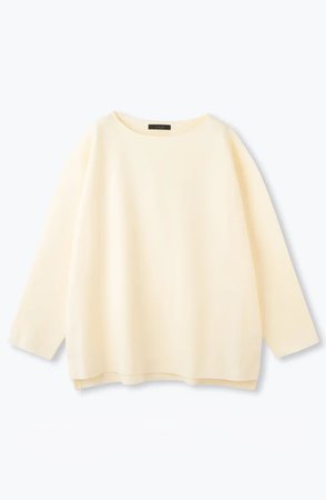 レリル/lelillのハイテクボートネックニット（レギュラーサイズ）(110300/110301)