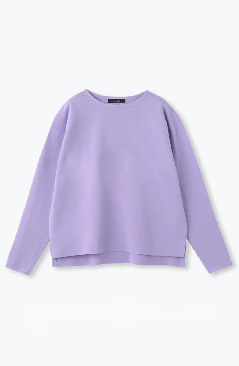 lelill ハイテクボートネックニット(レギュラーサイズ) (パープル, 36) レリル ELLE SHOP lelill ハイテクボートネックニット(レギュラーサイズ) (パープル, 36) レリル ELLE SHOP