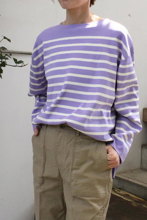 レリル/lelillのハイテクボートネックニット（オーバーサイズ）(110300/110301)