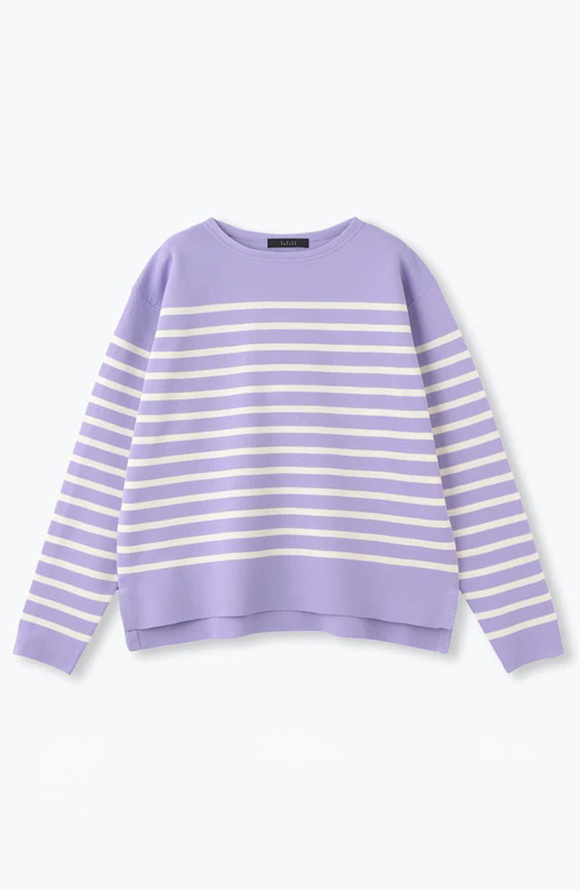 マイクロボーダードローストリングオーバーサイズ半袖Tシャツ