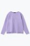 ハイテクボートネックニット（オーバーサイズ） レリル/lelill パープル