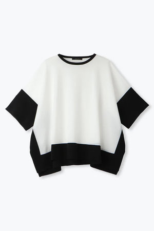 レリル/lelillのハイテクバイカラーケープ